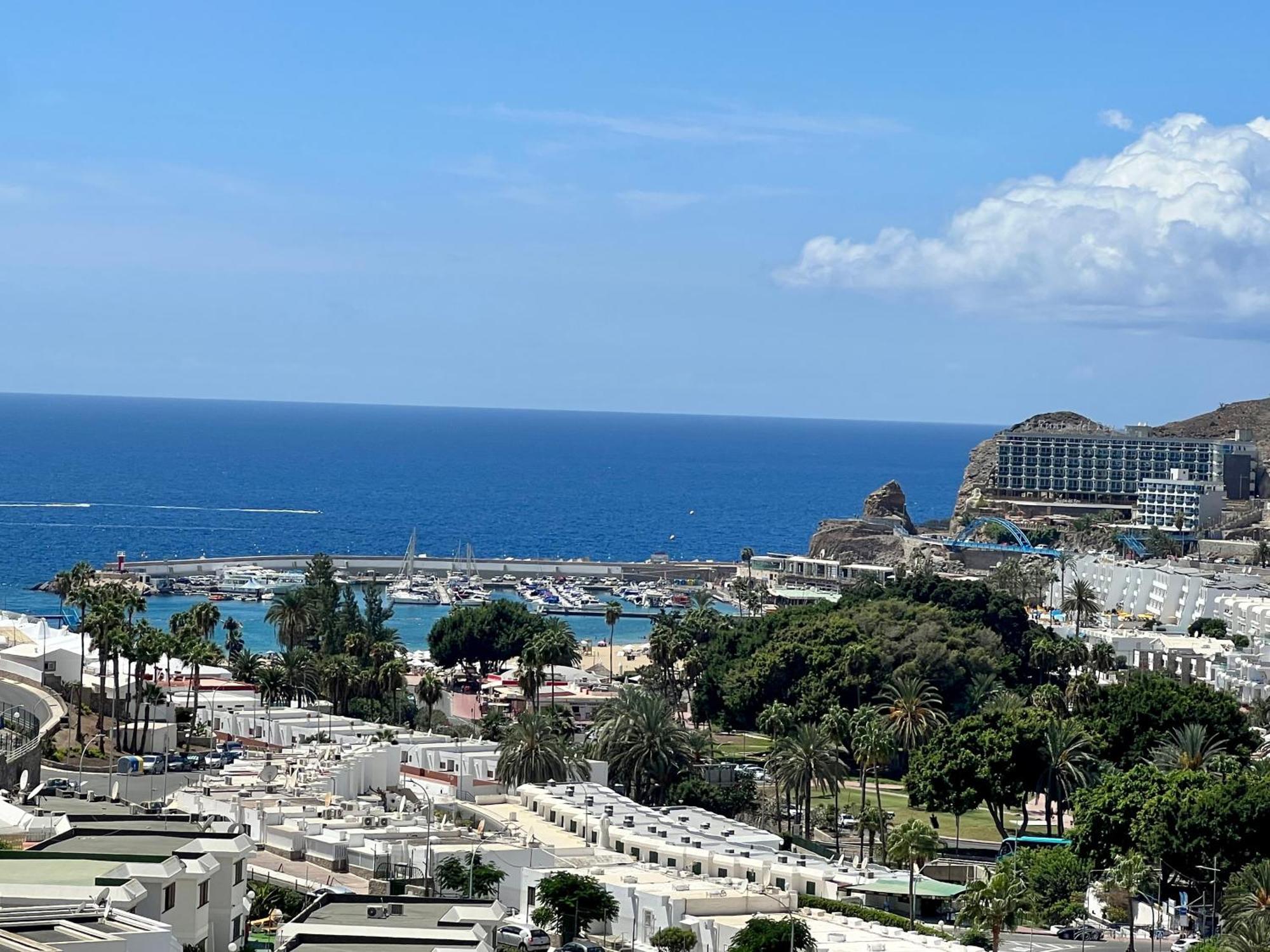 Lovely Apartment Seaview In Puerto Rico With Heated Swimming Pool, Free Wi-Fi And Free Private Parking Exteriér fotografie